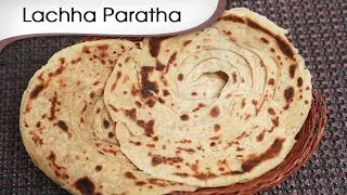 Lachha Paratha Recipe - Indian Multi-Layered Flat Bread Recipe By Ruchi Bharani
