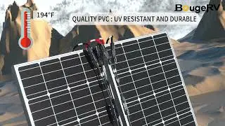 BougeRV Solar Connectors Y Branch Parallel Adapter Cable Wire