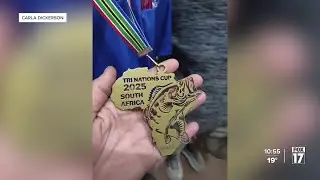 Zeeland angler brings home gold from bass fishing tournament in South Africa
