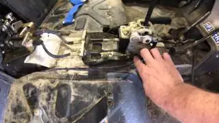 Sand Reeper shifter access and adjustment
