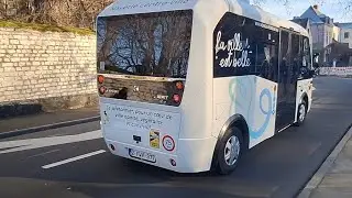 [GLOED NIEUW] Nieuwe Bus 🚌  Minibus Karsan e-Jest Elektrische Bus TEC Stadscentrum Namen (Namur) 