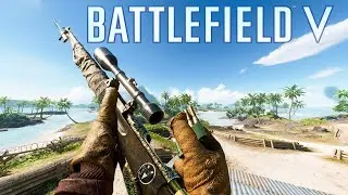 Battlefield 5 Live -  Multiplayer Sniper Gameplay