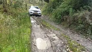 Prueba 4x4 Renault Alaskan en trocha- 2017