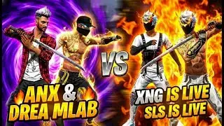 XNG IS LIVE AND SLS IS LIVE Vs 4 😡 घमंडी NOOB लेकिन Aokat Ki Bat हो गई💔👿Garena Free Fire 🔥#ff #viral