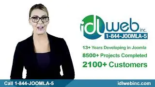 Joomla Website Design, Joomla Developers, Joomla Support by IDL Web Inc