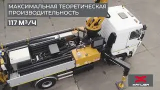 Delivery of XANJER 27-meter concrete pump truck to Russia