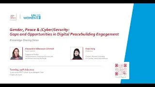 Gender, Peace & (Cyber)Security: Gaps and Opportunities in Digital Peacebuilding Engagement