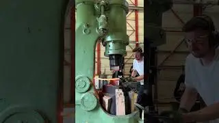 Forging #beche #powerhammer #forging #nazel #knifemaking #damascus
