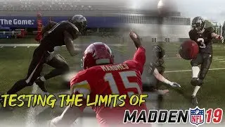 TESTING THE LIMITS OF MADDEN RATINGS | HOW FAST IS 99 SPEED | HOW FAR CAN YOU THROW?