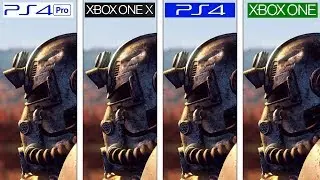 Fallout 76 | PS4 vs PS4 Pro vs ONE vs ONE X | 4K Graphics Comparison | Comparativa