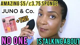 WORLD'S WEIRDEST MAKEUP SPONGE HAS A SISTER!||JUNO & CO STORM CLOUD SPONGE|$5 BEAUTY BLENDER DUPE