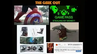 THE GEEK OUT - CAPTAIN AMERICA TRAILER, GAMEPASS GOES UP, DISNEY DISABLES, and MINUS 1 COMES HOME!