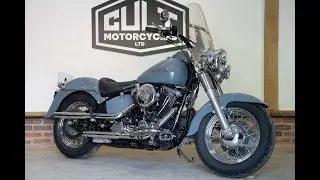 1998 Harley Davidson Fat Boy 1340cc Evolution engine walk around, www.cultmotorcycles.co.uk