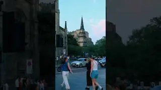 This is Edinburgh - Summer Night  #edinburgh #scotland #edinburghcity  #travel #shorts #westend