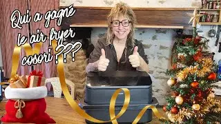 QUI A GAGN&Eacute; LE AIR FRYER TWINFRY DE CHEZ COSORI ???