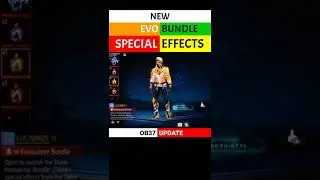 NEW EVO BUNDLE + SPECIAL EFFECTS | NEW LEGENDARY BUNDLE FREE FIRE | OB37 UPDATE #shorts #evobundel