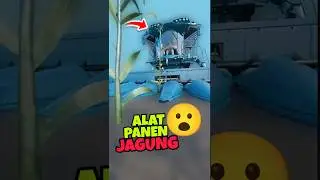 CARA KERJA alat pemanen jagung! 😮