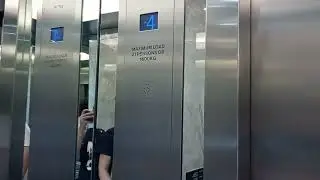 Some lifts at Cabot Square/Place, Canary Wharf with @MrBusEnthusiast 