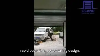 OLAND's Aluminum alloy spiral high speed door 2