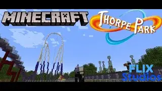 Thorpe Park in Minecraft!