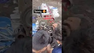 hino bs4 engine timing #ashokleyland #mechanical #shortvideo #kingofsensor