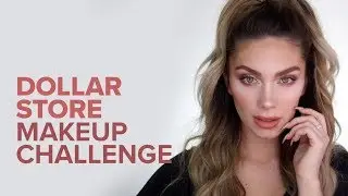 Dollar Store Full Face Makeup Challenge with Julia Dantas