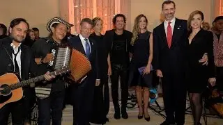 Official reception held at El Pardo Palace in Madrid