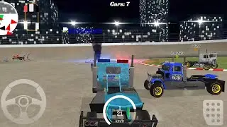 Upgrading To Police Truck For Hard Battle | Demolition Derby 3 Android Gameplay HD