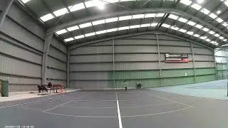 leo training strong forehand 💪