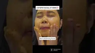 ✅ Festival FACIAL for Oily/Sensitive Skin|| Get Glowing Skin at Home 💯 #shorts #glowingskin #facial