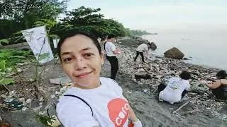 International clean up day with CORA volunteers (my Ocean mission w/ antoinette taus.)