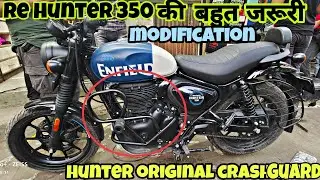 Royal Enfield hunter modified | hunter crash guard | hunter modification accessories