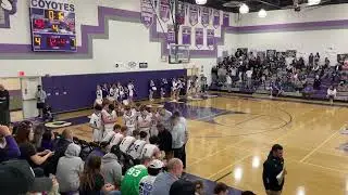 2/21/22 DHS v Hughes Academy @Denair, 4th quarter&hellip; Section 5 playoffs