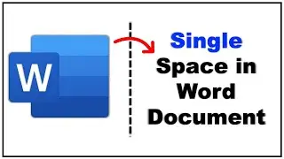 How to Single Space In Word