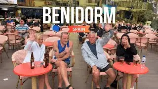 Benidorm, Spain | Bars & Pubs | Walking Tour 28 February 2025