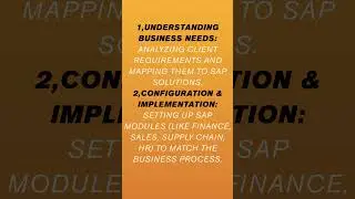 Role of an SAP Consultant | Responsibilities & Career Path Explained | SAP Jobs #sapcareer
