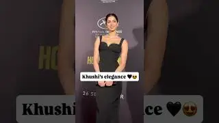 Khushi Kapoor at the screening of Homebound....  #khushikapoor #homebound #screening #e24
