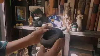 Josefina de Diego, hija del poeta  Eliseo Diego, cuenta an&eacute;cdota sobre fosforeras y libros.