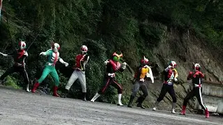 仮面ライダーストロンガー Kamen Rider Stronger Final Episode Ending: Seven Legendary Riders&rsquo; Final Ride