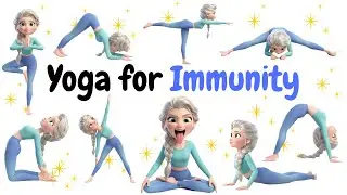 Yoga Poses for Immunity for Kids | Improve Health | Yoga Poses to Boost Immunity | Yoga for Children