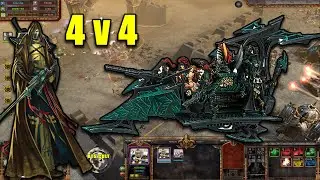 4v4 Sisters of Battle vs Dark Eldar &ndash; Angels of Retribution vs the Raiders of the Void