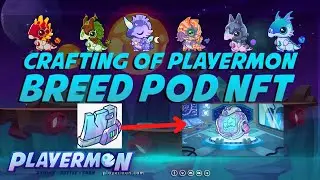 Playermon BREEDING POD NFT I BREEDING SHARD I STAKE PYM, SGEM, USDT