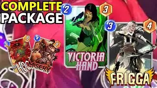 MARVEL SNAP INDONESIA - DECK YANG PUNYA POWER, TECH, DAN KEJUTAN, SEMUANYA DAH!! VICTORIA HAND DECK