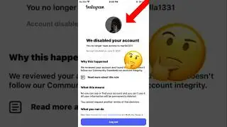 HOW TO RECOVER A DISABLED INSTAGRAM ACCOUNT!