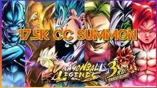 I Got Almost All The New Characters By Summoning Of 17.5k CC | Dragon Ball Legends Gameplay