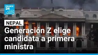 Generaci&oacute;n Z en Nepal ya tiene candidata para cargo de primera ministra &bull; FRANCE 24 Espa&ntilde;ol