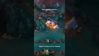 Katarina Snowball with Dark Harvest #shorts