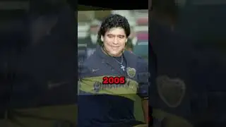 Maradona evolution(1960-2020😭)#evolution #maradona #fotball #footbalvideo