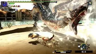 MHXX/MHGU 闘技大会 ガノトトス 狩猟笛 ソロS 3’03  (Arena : Plesioth :  Hunting Horn)