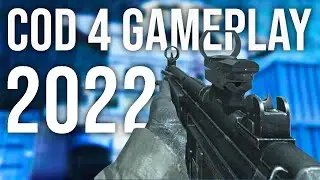 Call of Duty 4: Modern Warfare: Multiplayer Gameplay 2022 - MP5 Red Dot on Wetwork